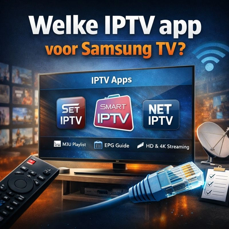 Welke iptv app voor samsung tv: beste keuzes