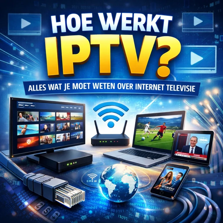 Hoe Werkt IPTV? Alles Wat Je Moet Weten Over Internet Televisie