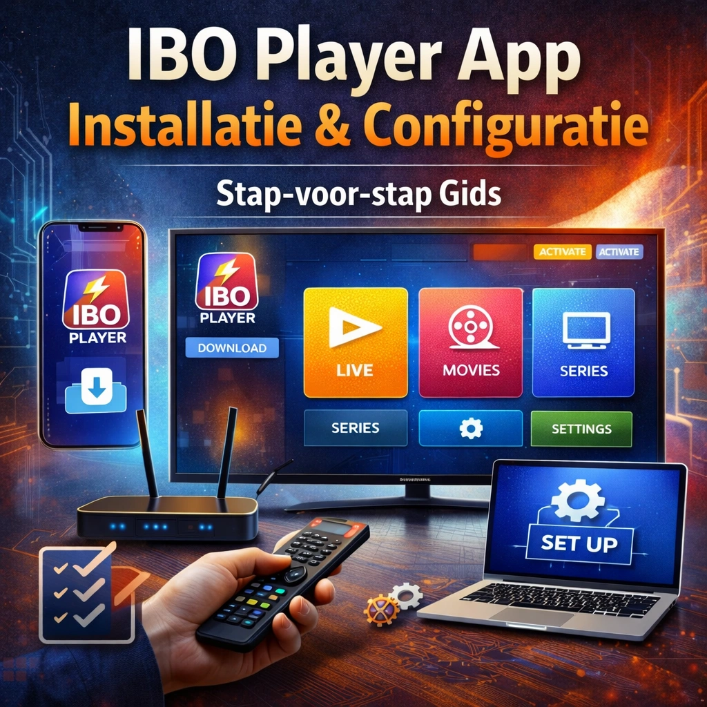 IBO Player App Installatie & Configuratie – Stap voor stap